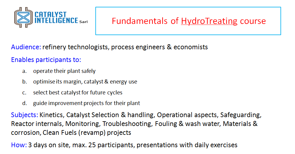 Push HydroTreater performance with training